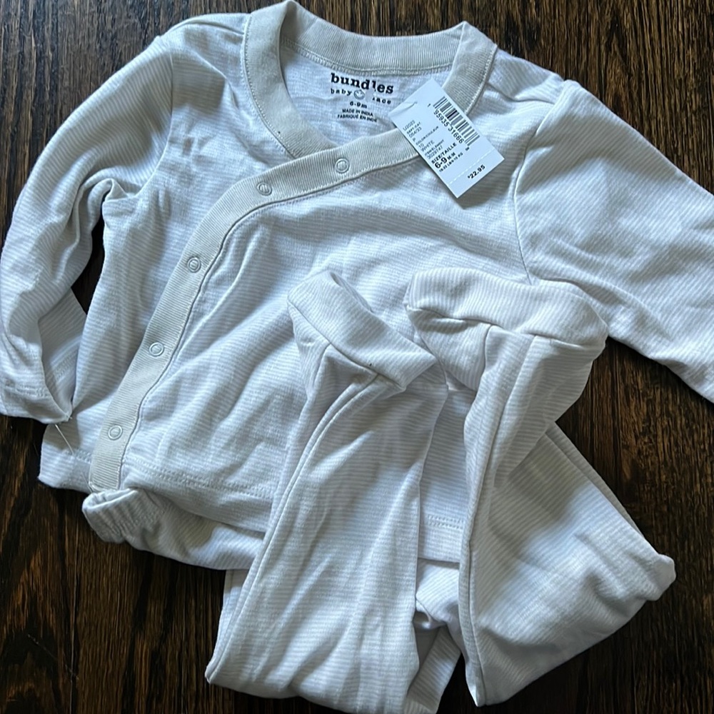 Two piece pajamas cotton